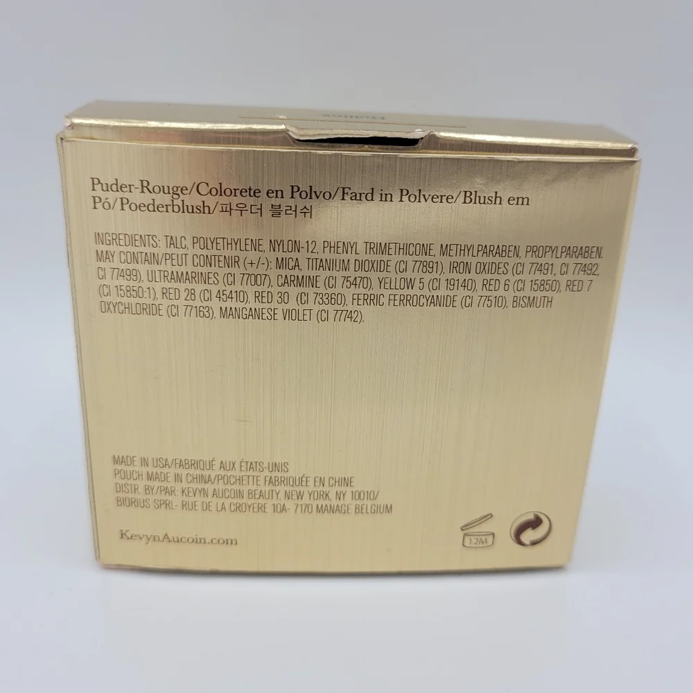 Kevyn Aucoin The Pure Powder Glow Satin Matte Blush Dolline (Apricot) 0.14oz